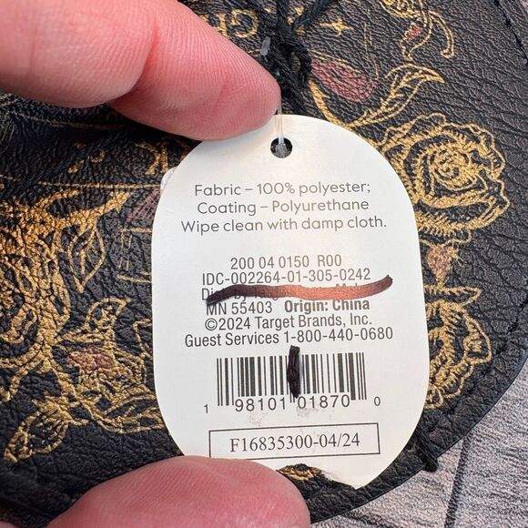 Target Threshold In The Dark Of Night Gothic Coasters Faux Leather 6 Pack - Picture 4 of 5